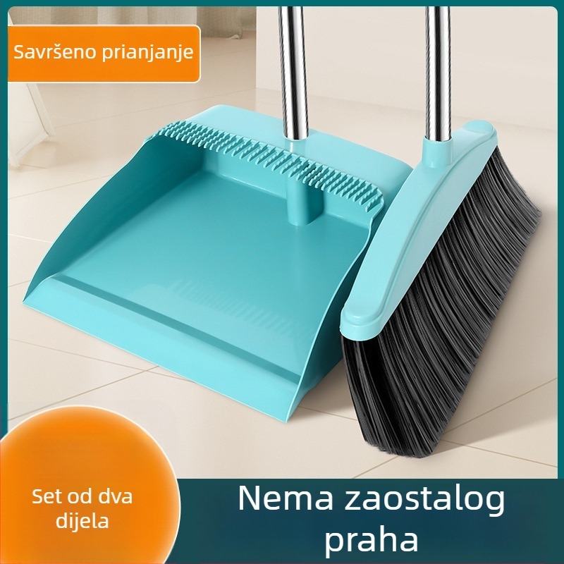 Set metle i lopatice s mekanim vlaknima – kućna upotreba