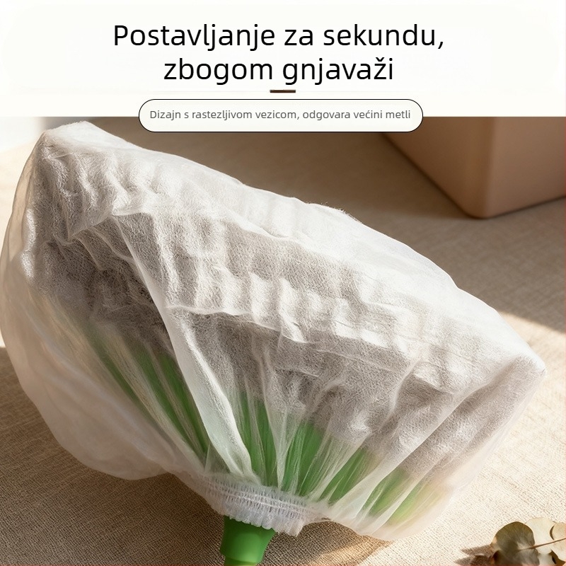 Višenamjenska jednokratna navlaka za metlu – čišćenje podova, hvata vlasi, prašinu i otpadke