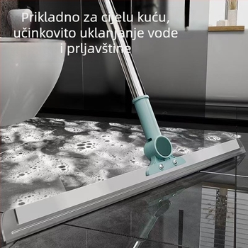 Izvlačna silikonska čistilica kupaonice za kosu, staklo i zahod