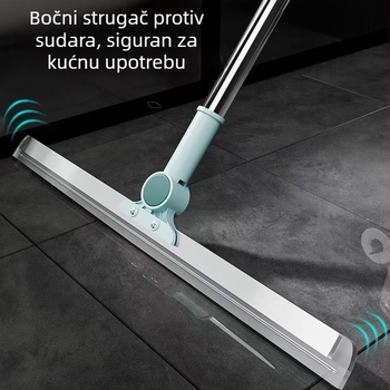 Izvlačna silikonska čistilica kupaonice za kosu, staklo i zahod