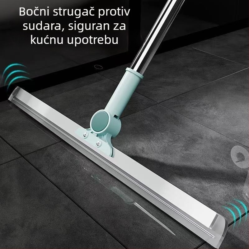 Izvlačna silikonska čistilica kupaonice za kosu, staklo i zahod