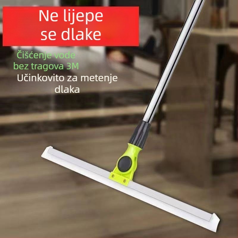 Čarobna metla za kupaonicu s vodnim skrapom, alat za uklanjanje dlaka, kućno čišćenje poda