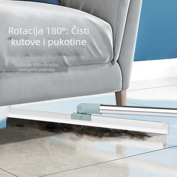 Produžni alat za čišćenje kupaonice za staklene i pločice, čarobni metla-brisac mop za suho i mokro čišćenje (35–50 cm)