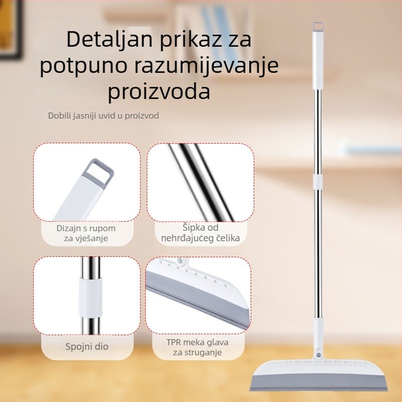 Mekana glava za pod za kućnu i kupaonicu — brisanje, mop i izvučna metla