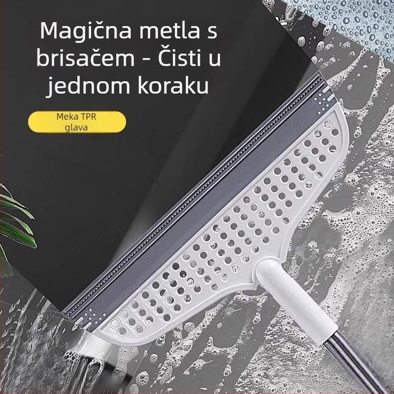 Silikonska magična metla – kućni brisač za podove, kupaonicu i WC