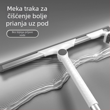 Patentirani alat za čišćenje stakla – Čarobna brisač-mop, dvostruka primjena za kućanstvo i kupaonu