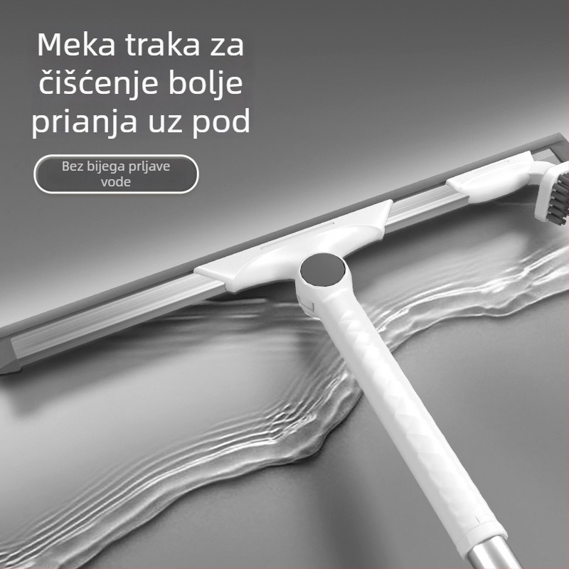 Patentirani alat za čišćenje stakla – Čarobna brisač-mop, dvostruka primjena za kućanstvo i kupaonu