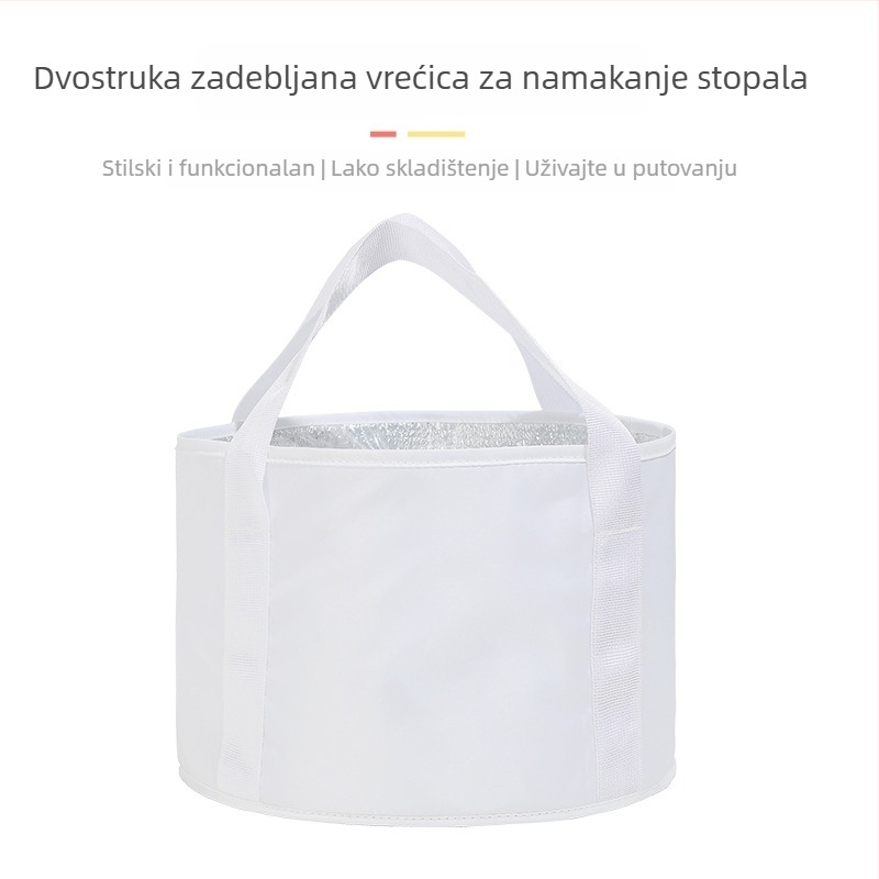 Sklopiva kanta za kupanje stopala velike kapacitete, prilagodba logotipa