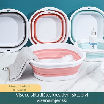 Sklopiva debela umivaonica za putovanja i dom, velika dječja posuda