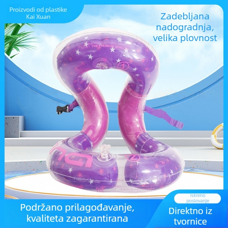 PVC napuhljivi plivački prsten za djecu – dječji plivački prsten s otiskom