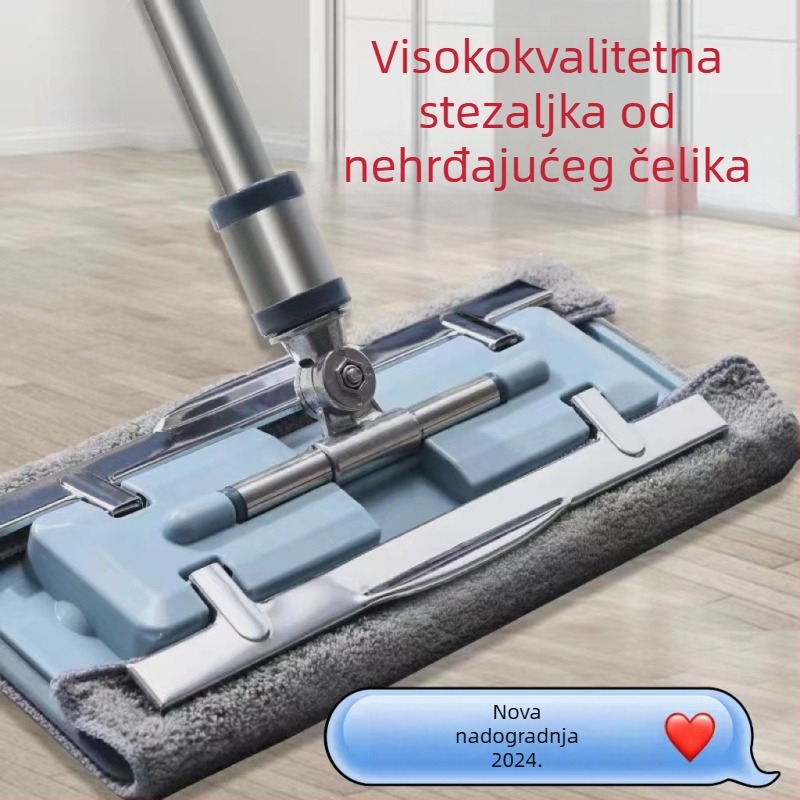 Ploški mop s krpom za drvene podove