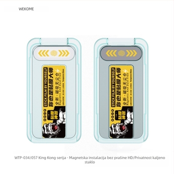 WEKOME kaljeno staklo s zaštitom privatnosti za iPhone 11–14 – cijeli zaslon, anti-pregled, otporno na prašinu