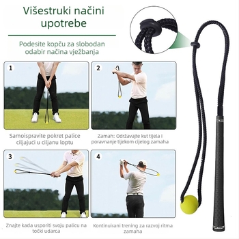 Golf trener zamaha – uže za trening snage i ritma