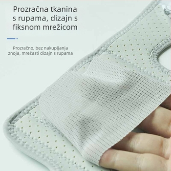 Sportski zglobni zavoj za košarku i badminton, podrška od neoprena-elastana za oporavak od ozljeda tetivnog ovoja, fiksirajući zaštitnik zgloba