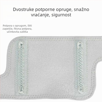 Sportski zglobni zavoj za košarku i badminton, podrška od neoprena-elastana za oporavak od ozljeda tetivnog ovoja, fiksirajući zaštitnik zgloba