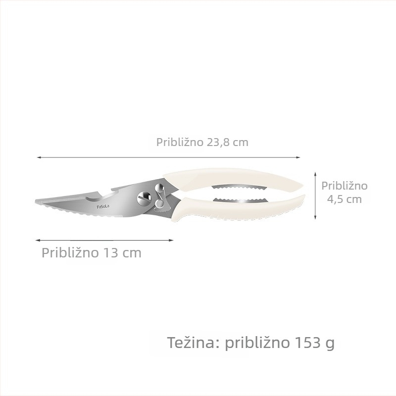 FaSoLa kuhinjske škare – višefunkcionalne škare za hranu, snažne za roštilj, kosti i ribu