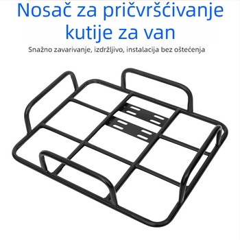 Metalni stalak za prtljažnik automobila za skladištenje tereta