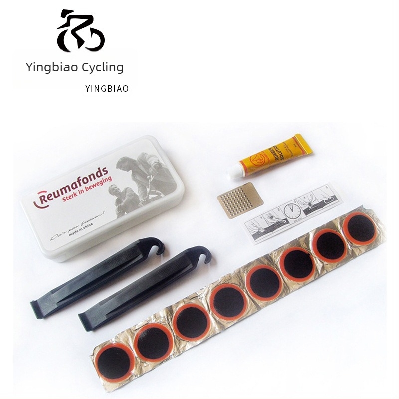 Set alata za popravak guma bicikla za planinske bicikle, prijenosni demontirajući alati za gume i dodaci za vožnju