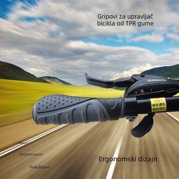 Silikonske ručke za bicikl sa zaključavanjem, ultra mekane i udobne za MTB