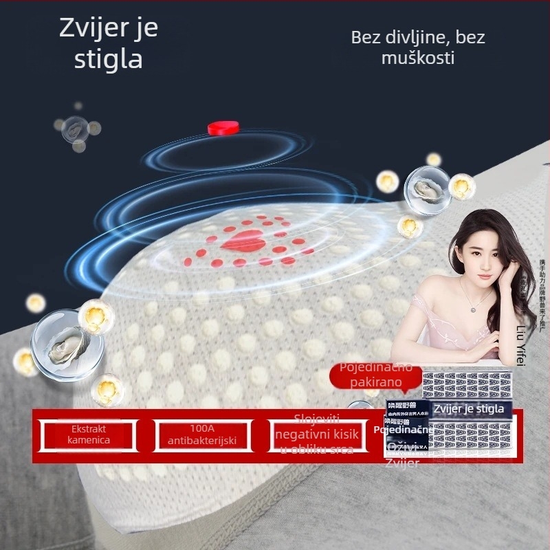 Buđenje zvijeri: granule za masažu za njegu Oyster, muške gaće od modalne tkanine s pamukom, lagani luksuz, 100A zdravi negativni kisik