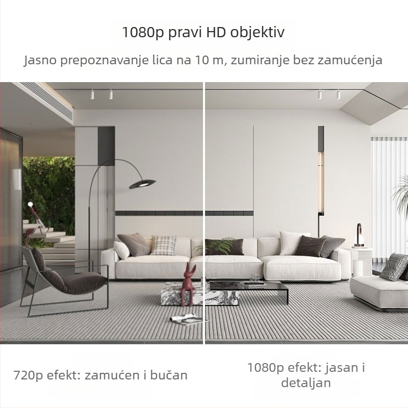 X5 kućna kamera, HD, pametna, bežična Wi‑Fi, daljinsko praćenje uz infracrveno noćno vidjenje