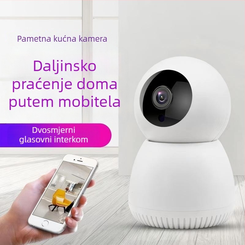 Little Snowman bežična pametna unutarnja kamera za nadzor s daljinskim HD pregledom