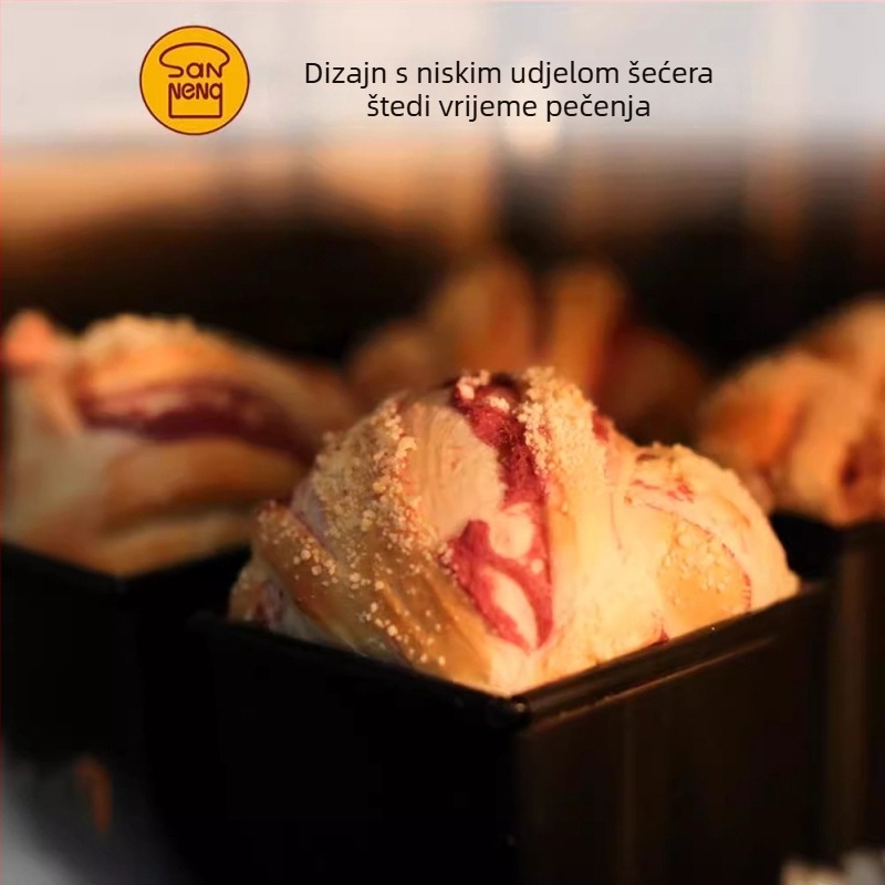 Sanneng kalup za pečenje tosta SN2182 SN2179 Water Cube – mini neprijanjajući kalup za tost
