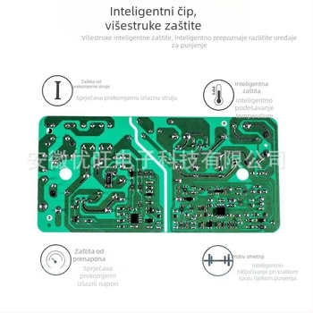 Pametan punjač litij baterije za električne alate, 24–29V, podesiva struja 3A/5A/10A, izlaz DC14.6V 5A