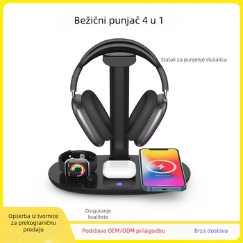 Držač slušalica i 4-u-1 bežični punjač za iPhone i Apple Watch