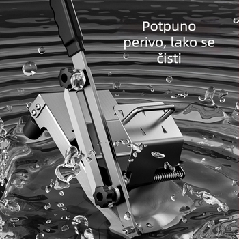 Kućni rezač mesa za rulice janjetine i govedine - višenamjenski rezač od nehrđajućeg čelika 304