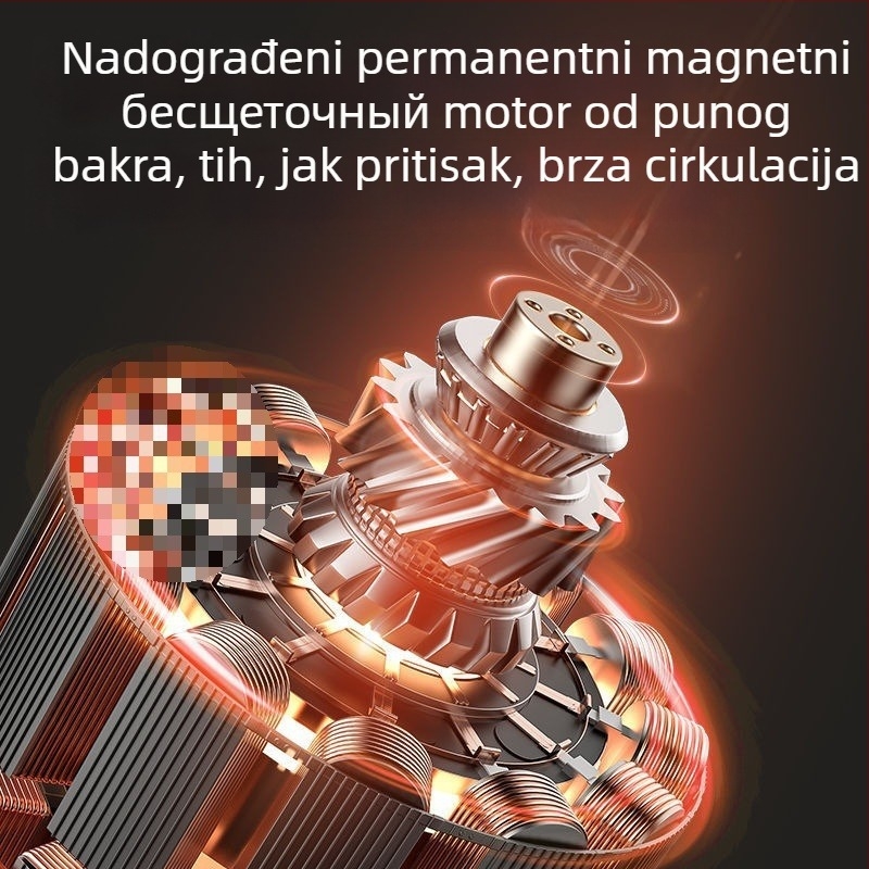Kućna cirkulacijska pumpa za grijanje, tiha, 220V, pumpa za povrat vode iz bojlera, za podno grijanje i cijevi tople vode