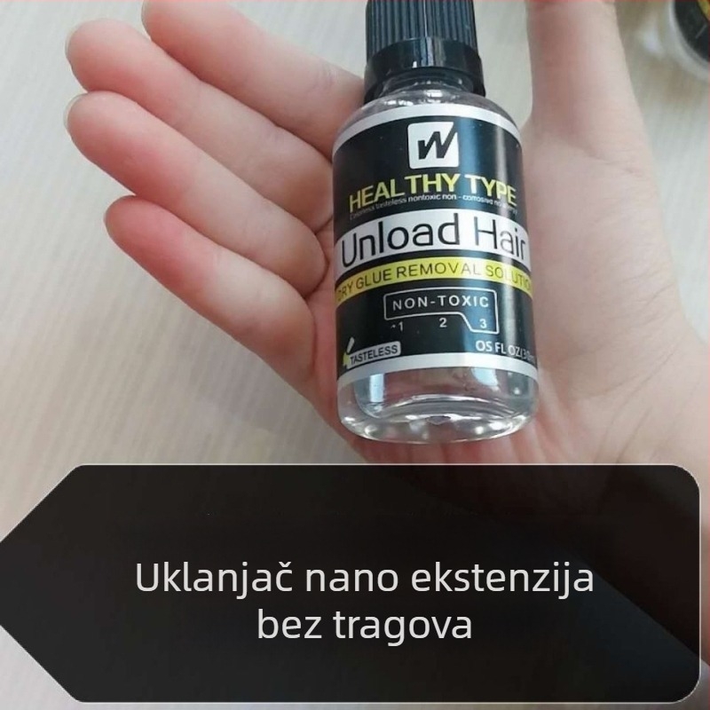 Biološka dvostruka ljepljiva traka za paruke, sigurno pričvršćivanje, vodootporna i otporna na znoj