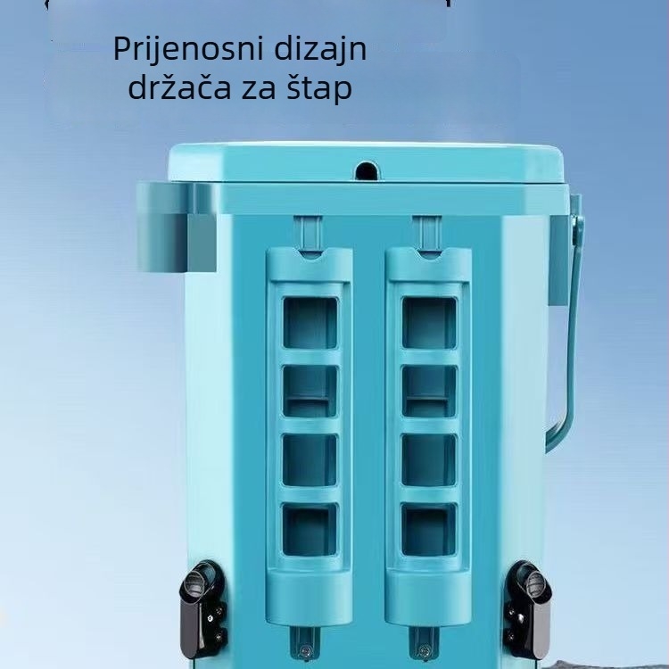 Debljana mini kutija za ribolov – prijenosna kutija za žive ribe, jednoslojna kutija