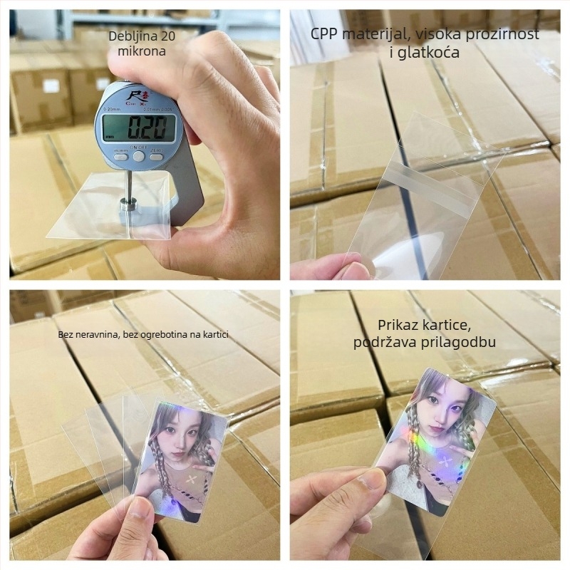 Haoding autofotografije s filmom četiri kadra, kartica za bilješke 5x15, prašna zip vrećica