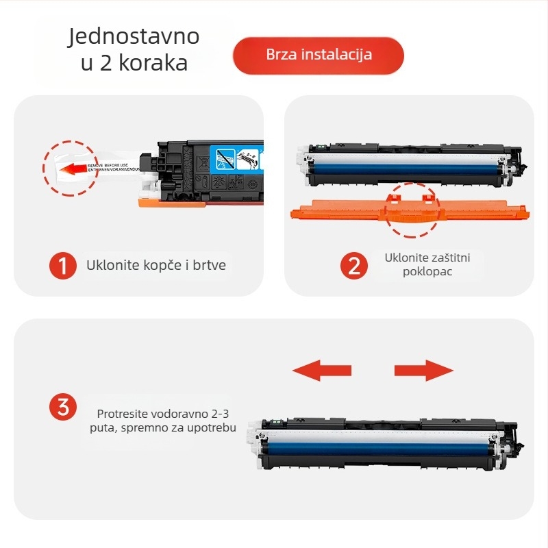 Kompatibilan set tonera za HP CP1025: M176N, M177FW, M175A, M175NW, 275MFP, 310