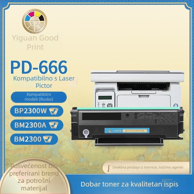 PD-666 kutija tonera s praškom za P2535NW/M6535NW