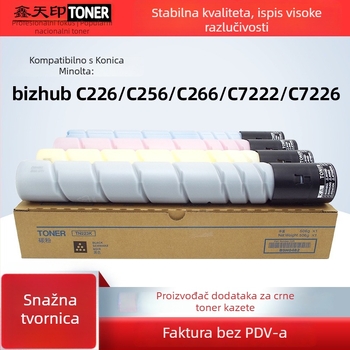 Tonera u prahu za Konica Minolta C226, C266, C256, C7222, C7226 i TN223