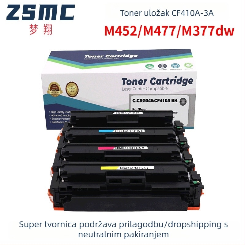 CF410A toner kaseta za HP M452dw/dn/nw, M452dn, M477fdw/fnw, M377dw
