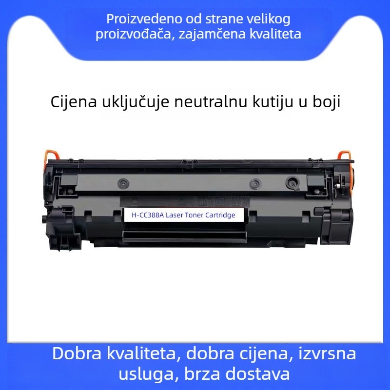 HP toner kaseta za laserske pisače kompatibilna s M1136, M126a, P1108, P1106, P1007, CC388A, 388A, 88A