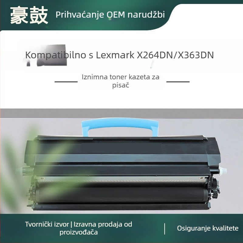 Lexmark X364: X264Dn tonerska kazeta, X363Dn patrona za mastilo, X264H21G tonerna kazeta, X264H11G patrona za mastilo