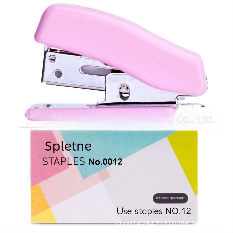 Deli 0353 spajalica, 12# kartični tip, miješano, stolni model