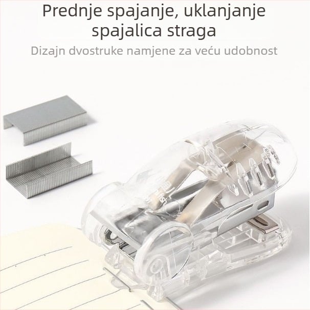 Prozirni mini spenjač za učenike, prenosiv i jednostavan za korištenje, dvostruke namjene, kompaktni spenjač