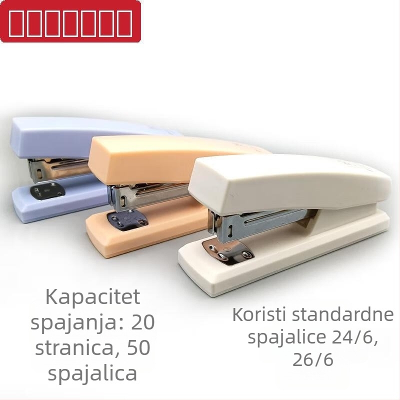 Mikami X280-20 Ručni spajalica za povezivanje, br. 12, 20 stranica