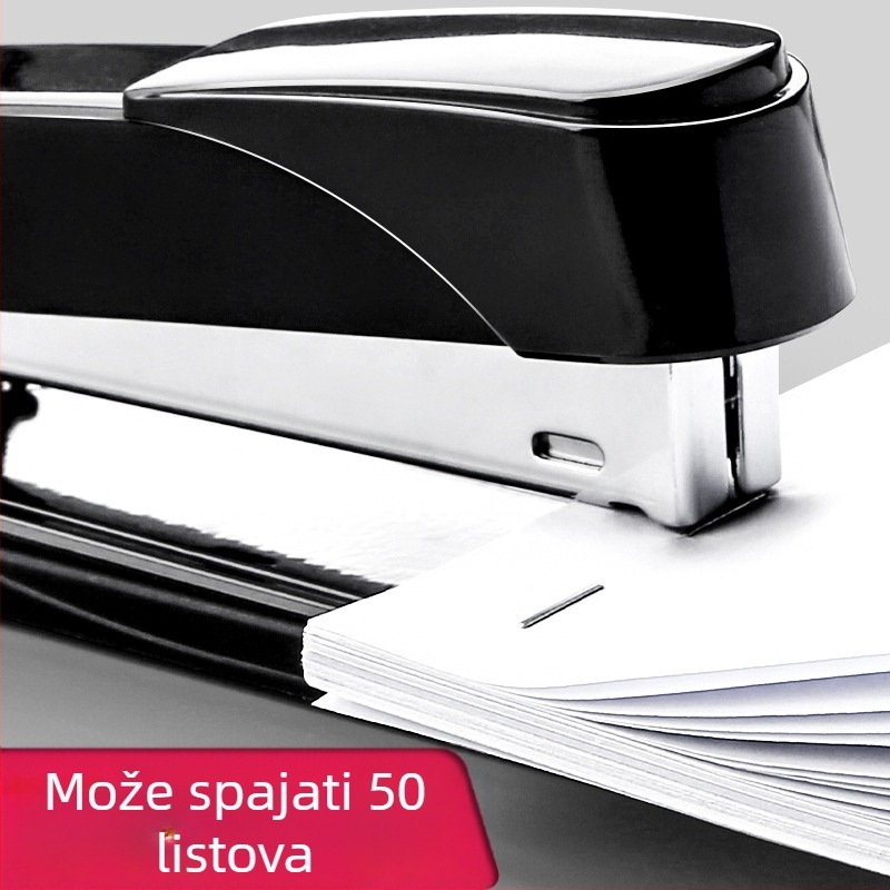Deli 0314 metalna spajalica, 50 stranica, teška za učenike i uredske potrebe