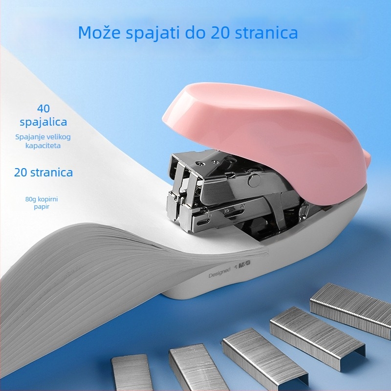 Mg616 mini spajalica – br. 12, kompaktna spajalica za kućnu i uredsku uporabu