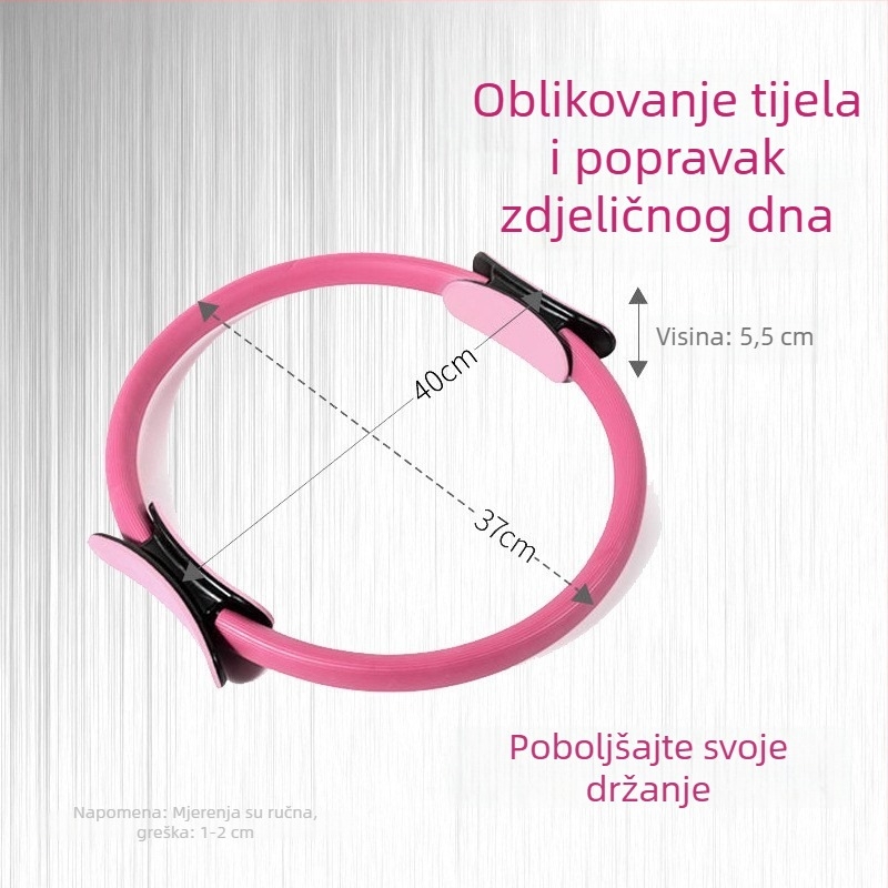 Heming Pilates prsten otpora za trening nogu i bedara – fitness i joga oprema