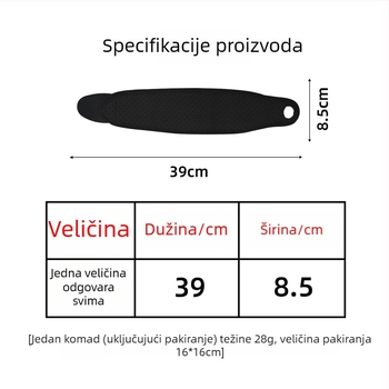 Kompresijski zaštitnik zgloba za badminton sa samoljepljivim zavojem