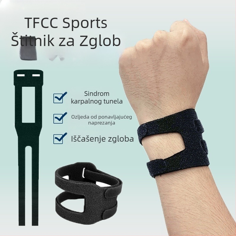 Orteza zapešća za TFCC ozljedu, sportska podrška zapešću i rehabilitacijska traka
