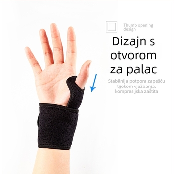 Sportski zaštitnici zapešća za košarku, badminton i tenis – lagani, unisex