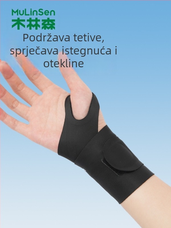 Tanak, prozračan sportski narukvica za zglob, upija znoj, od najlona
